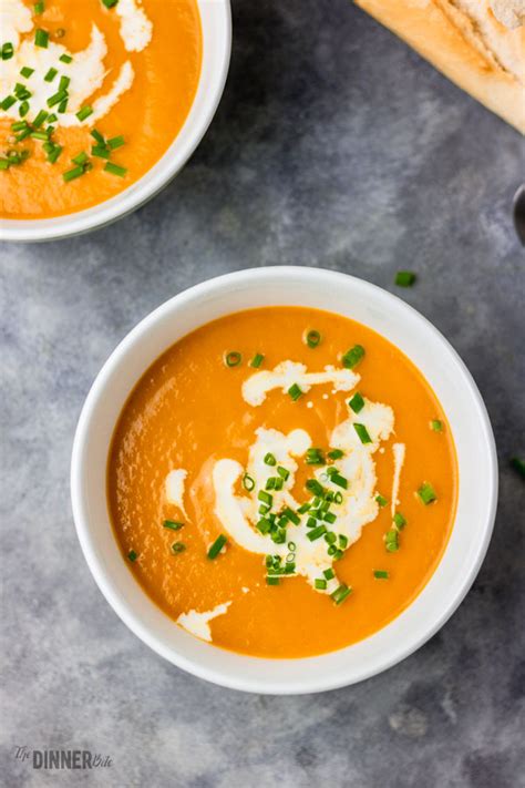 Pressure Cooker Carrot Soup Recipe The Dinner Bite