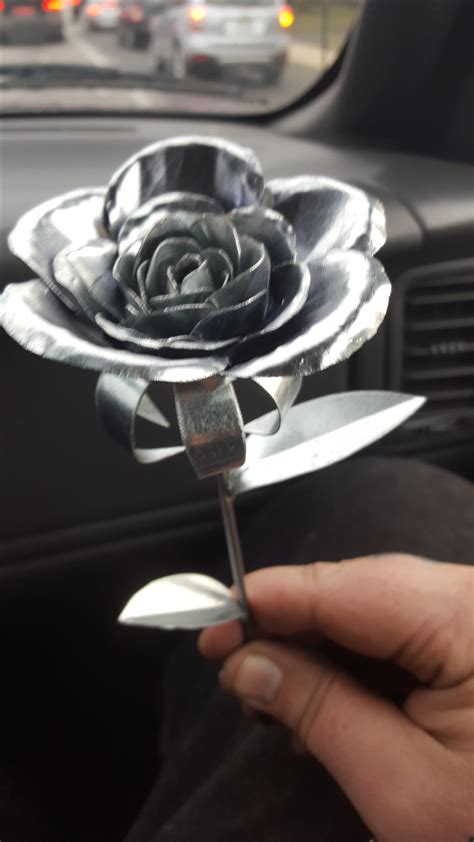 Buy Custom Made Galvanized Sheet Metal Rose Made To Order From Matz