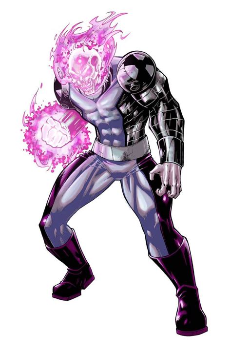 Calavera Atomica Superhero Art Villain Character Dc Comics Characters