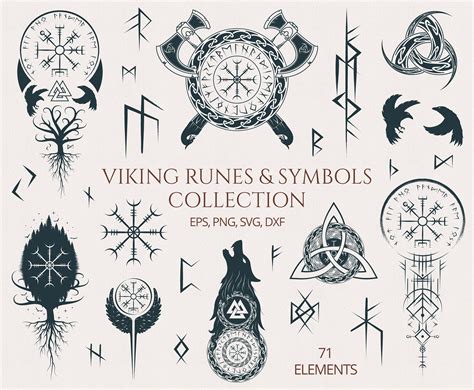Viking Svg Rune Svg Cut File Vegvisir Svg Viking Symbol Etsy México
