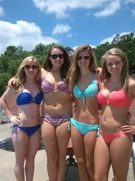 4 Cute Teen Bikinis Babeslovemybigcock