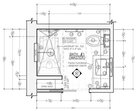 Universal Design Bathroom Floor Plan Universal Design Bathroom Floor