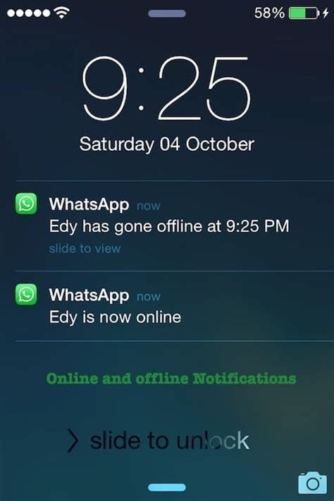 Every time when i receive a message , the message app was showing its phone number instead of its contact name even though i had saved the contact information of this particular person in my iphone. OnlineNotify: Get Push Notification When Specific WhatsApp ...