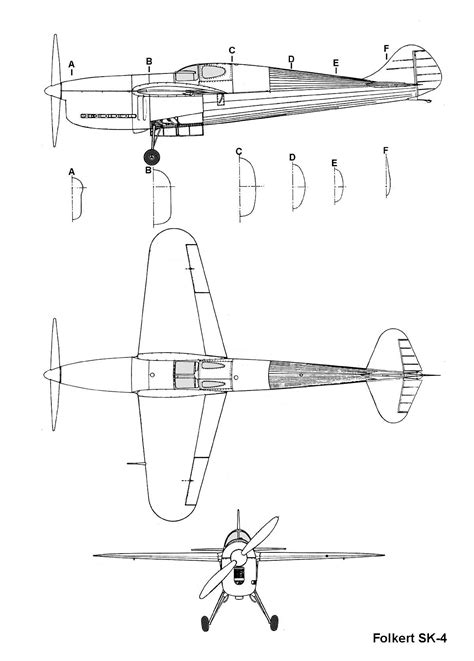Blueprints Toy Plane Airplane