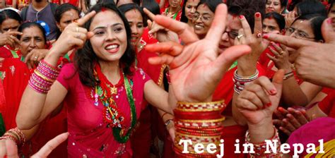 Teej Festival Being Celebrated In Nepal Wonders Of Nepal