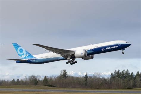 Boeings New 777x Airliner Takes First Flight