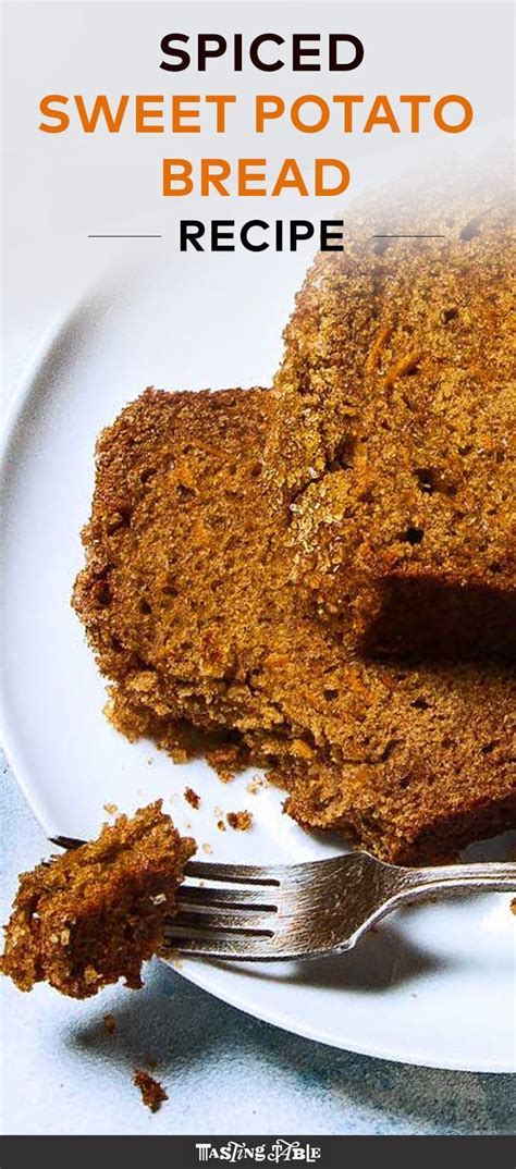 Rub each with 1 tsp of the oil and some seasoning. Spiced Sweet Potato Bread | Recipe | Sweet potato bread ...