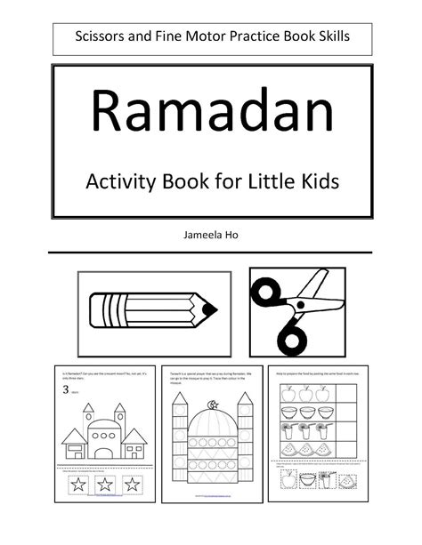 Ilma Education Free Download Ramadan Activity Book For Little Kids