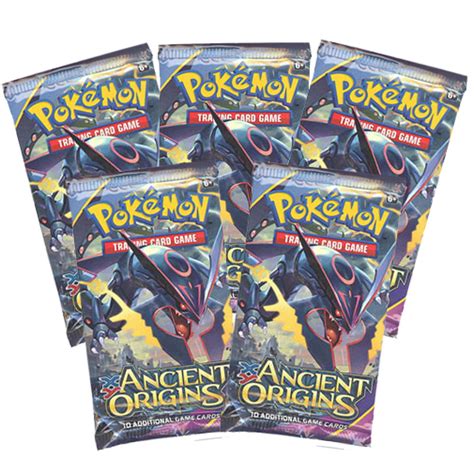 Pokemon Cards Xy Ancient Origins Booster Packs 5 Pack Lot