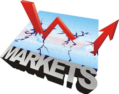 Stock Market Graph Stock Vector Image Of News Stock