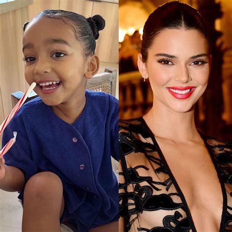 Kim Kardashian Shares Photo Comparing Daughter Chicago West To Kendall Jenner