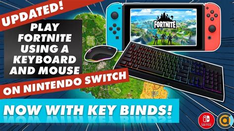 How To Play Fortnite With A Keyboard And Mouse On Nintendo Switch Now