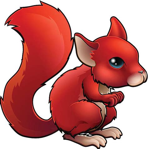 Clip Art Of A Red Squirrels Illustrations Royalty Free Vector Graphics