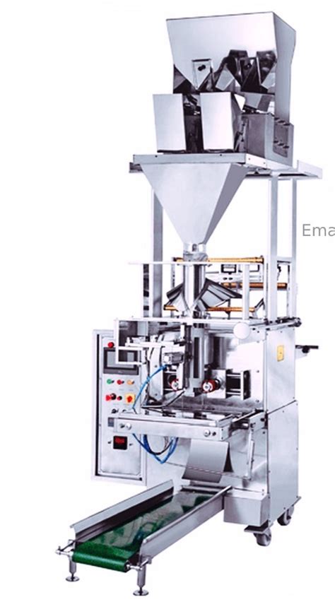 3 Kw Single Phase Potato Chips Packaging Machine 220 V Automation