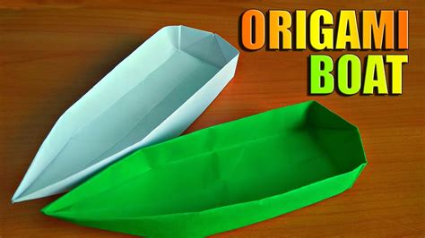 Easy Origami Boat That Floats For Beginners Paper Craft For Kids