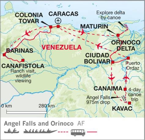 Angel Falls And Orinoco National Park Traveller