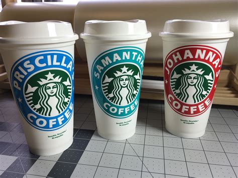 Limited starbucks gold reusable cup christmas 2020 edition. Starbucks 16oz Reusable Cup With Custom Vinyl