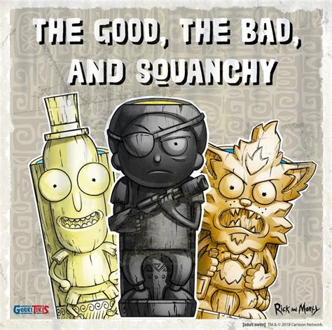 Rick And Morty X The Good The Bad And The Squanchy Rick And Morty