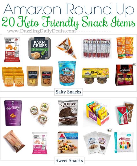 Junk food might also be called fast food. Keto Snacks Found On Amazon