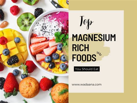 top magnesium rich foods you should eat for a healthier
