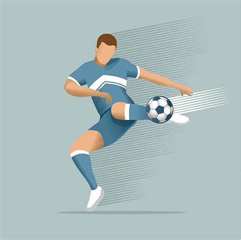 soccer player vector art illustration football illustration sports illustrations design