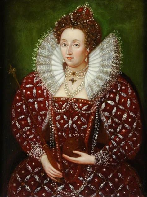 Queen Elizabeth I Daughter Of Henry Viii And Anne Boleyn Was A