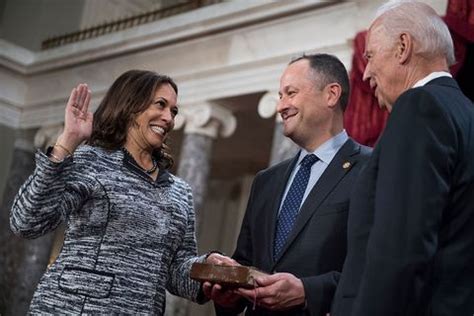 As second gentleman, doug will emhoff is the very proud father of cole and ella (named after john coltrane and ella fitzgerald). Who Is Kamala Harris' Husband Douglas Emhoff? 8 Fun Facts