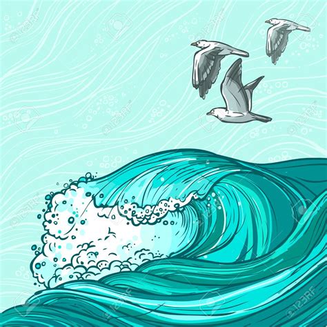 Resultado De Imagen Para Drawings Ocean Storm Art And Illustration