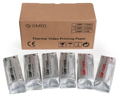 Ultrasound Thermal Paper Gmp 110hg Gmed Korea Manufacturer