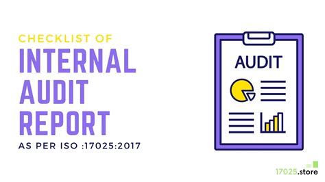 Checklist Of Internal Audit Report As Per ISO 17025 The 17025 Store