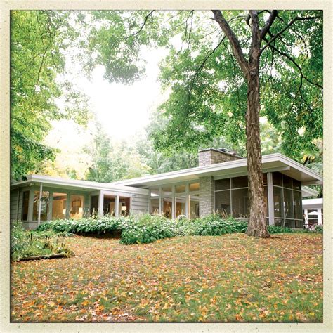 Located In Mooney Lake This Midcentury Modern House Was Built In 1950 With The Help Of Noted