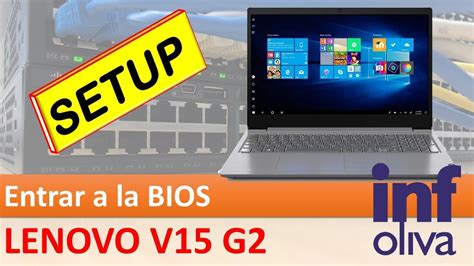 Entrar A La Bios Lenovo V15 G2 Youtube