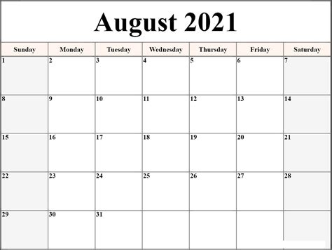 You can also easily change the week start day from sunday to monday. Free Printable 2021 Calendar In Word | Printable Calendar