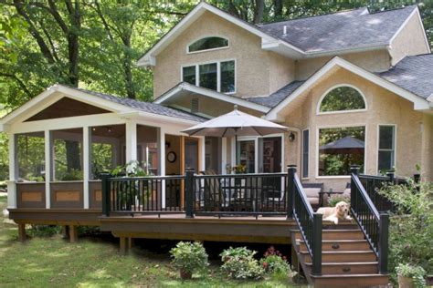 Wonderful Screened In Porch And Deck Best Design Ideas Screened Porch Designs Screened In