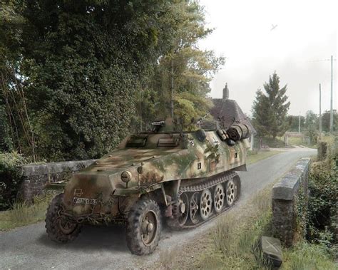 Sdkfz 251 Ausf D Normandy 1944 Hitorikyo Cgsociety Wwii