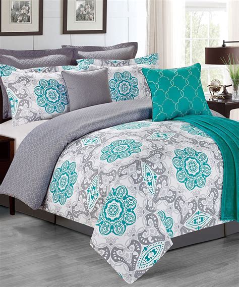 Shop for turquoise bedding sets queen online at target. Love this Teal Sunrise Bedding Set by CHD Textiles on # ...