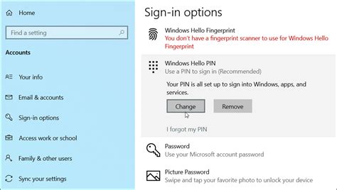 How To Create A Complex Alphanumeric Pin For Windows 10 Login