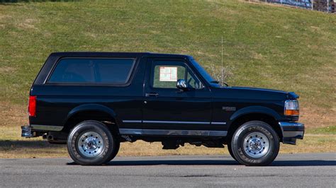 457 Mile 1995 Ford Bronco Xlt Heads To Auction Its Literally As New