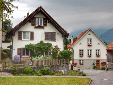 Two Swiss Houses Obstalden Switzerland Sander Sloots Flickr