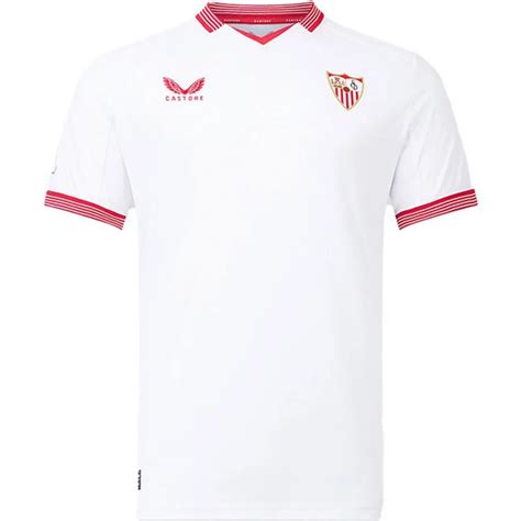 Men S Replica Castore Sevilla Home Jersey 23 24 SOCCER