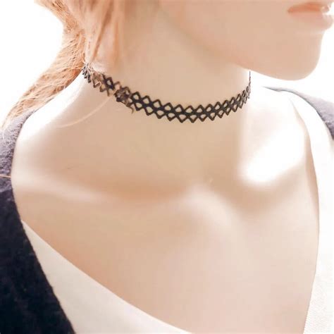 New Arrival Fashion Black Lace Choker Necklace Collar Necklaces For