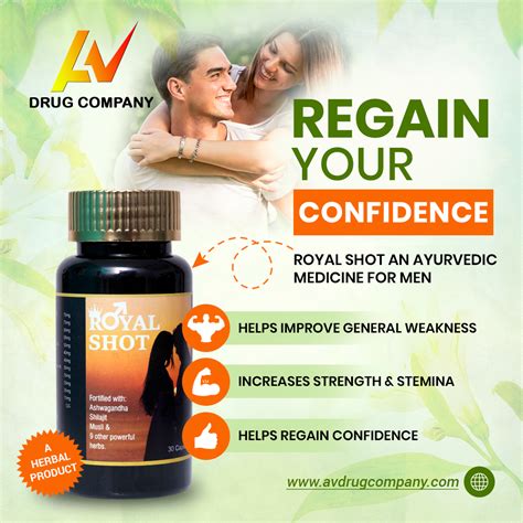 Royal Shot Ayurvedic Sex Power Capsules To Facilitate Sexual Wellbeing