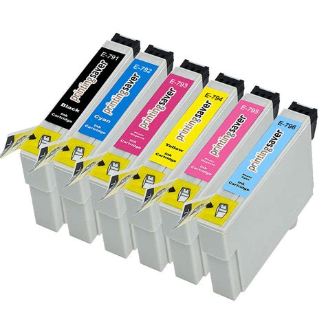 This document contains epson's limited warranty for your product, as well as usage, maintenance, and troubleshooting information in spanish. 6 Ink Cartridge Rplace for Epson STYLUS PHOTO 1400 1410 ...
