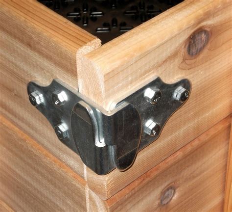 Wood Sides Latch Rack Stake Body Gates Corner Brackets Pk Sb Set Pc Ebay
