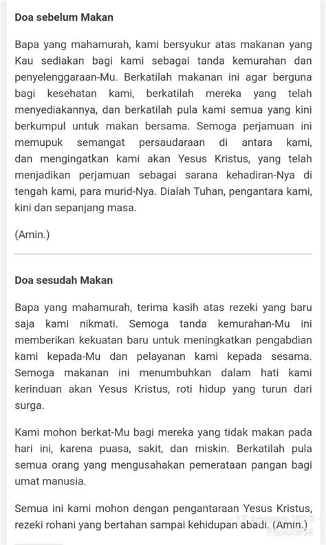 We did not find results for: Doa Sebelum Makan Islam Dalam Bahasa Inggris - Informasi ...