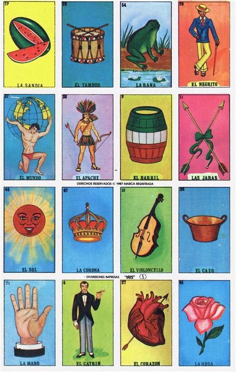 Este juego tradicional mexicano es especial popular entre niños aunque los adolescentes también pueden jugarlo. Lotería (con imágenes) | Cartas de loteria mexicana ...