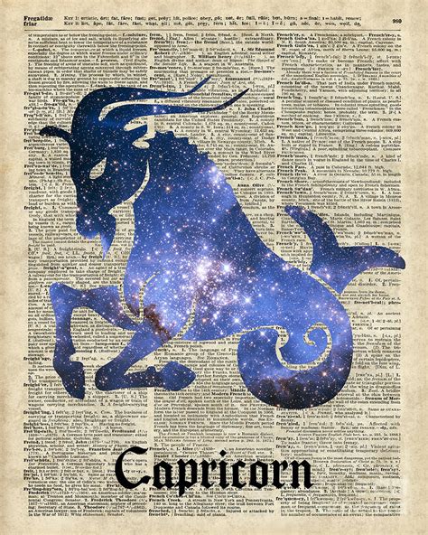 Capricorn Goat Horned Zodiac Sign Digital Art By Anna W Fine Art