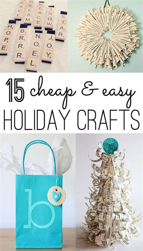 Christmas Crafts 12 Cheap And Easy Ideas Cheap