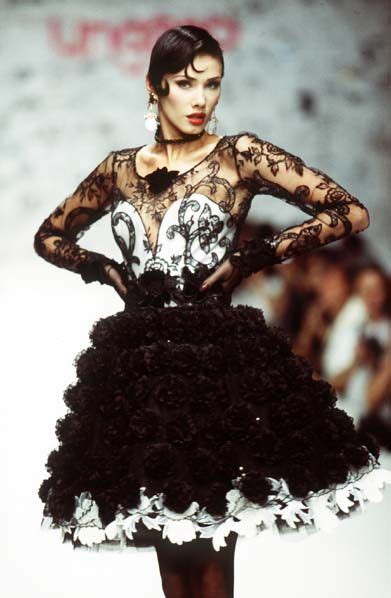 Emanuel Ungaro Haute Couture Automne 1995 Fashion 1990s Fashion