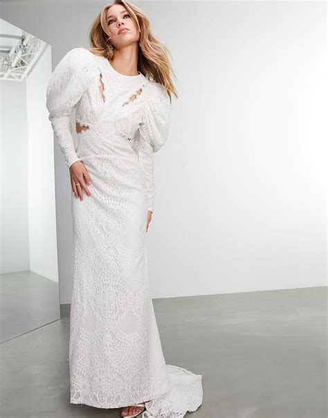 Puff Sleeve Wedding Dresses For Stylish Brides Hitched Co Uk